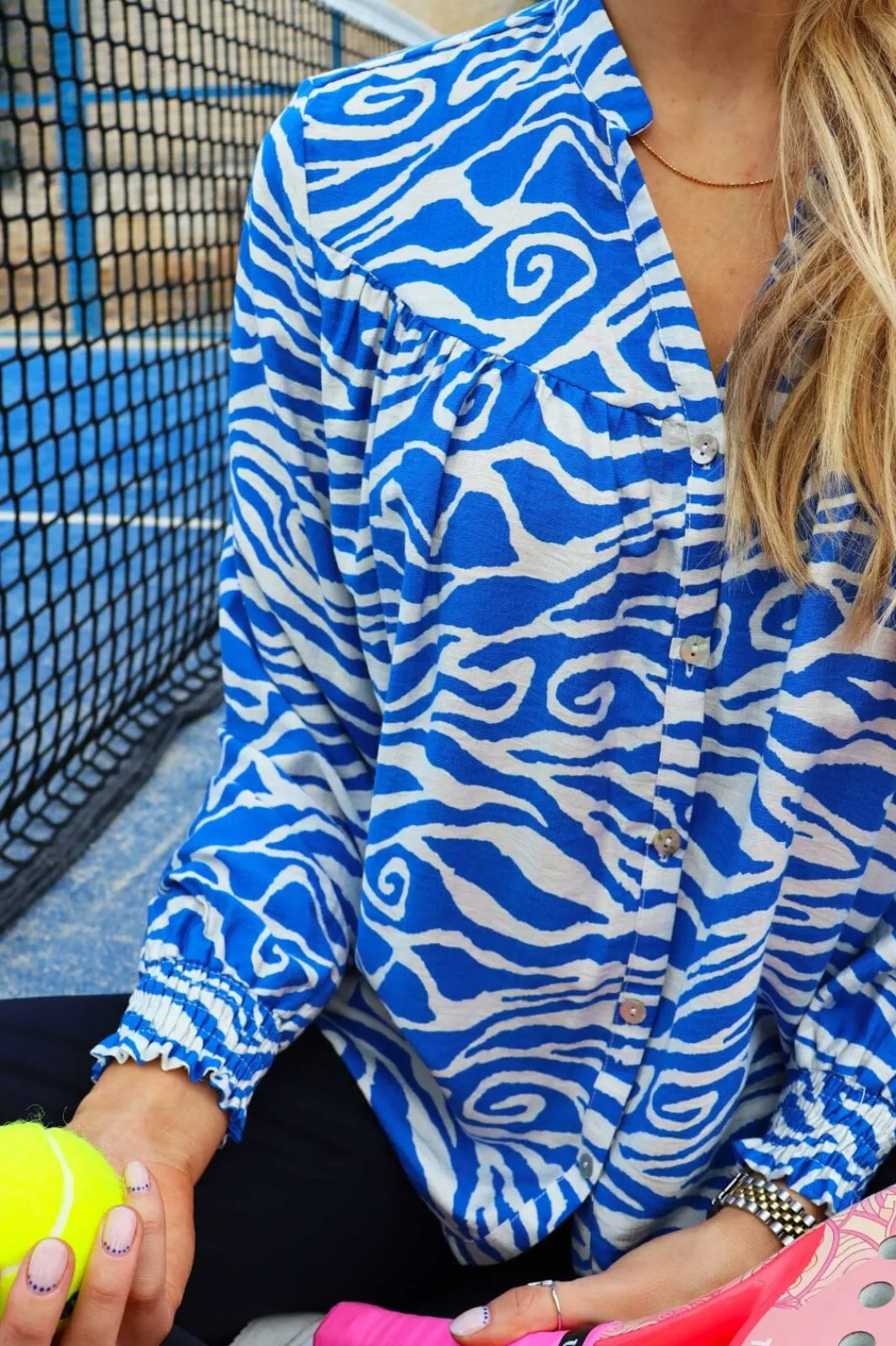 Liberte Bluser & Skjorter|Ammevenligt Tøj<Mag-Ls-Vneck-Shirt 22054