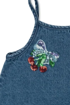 Børn Konges Sløjd Kjoler<Magot Sequin Strap Dress Gots Ks103891