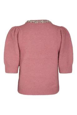Neo Noir Strik|Bluser & Skjorter<Maia Stone Knit Blouse 162914