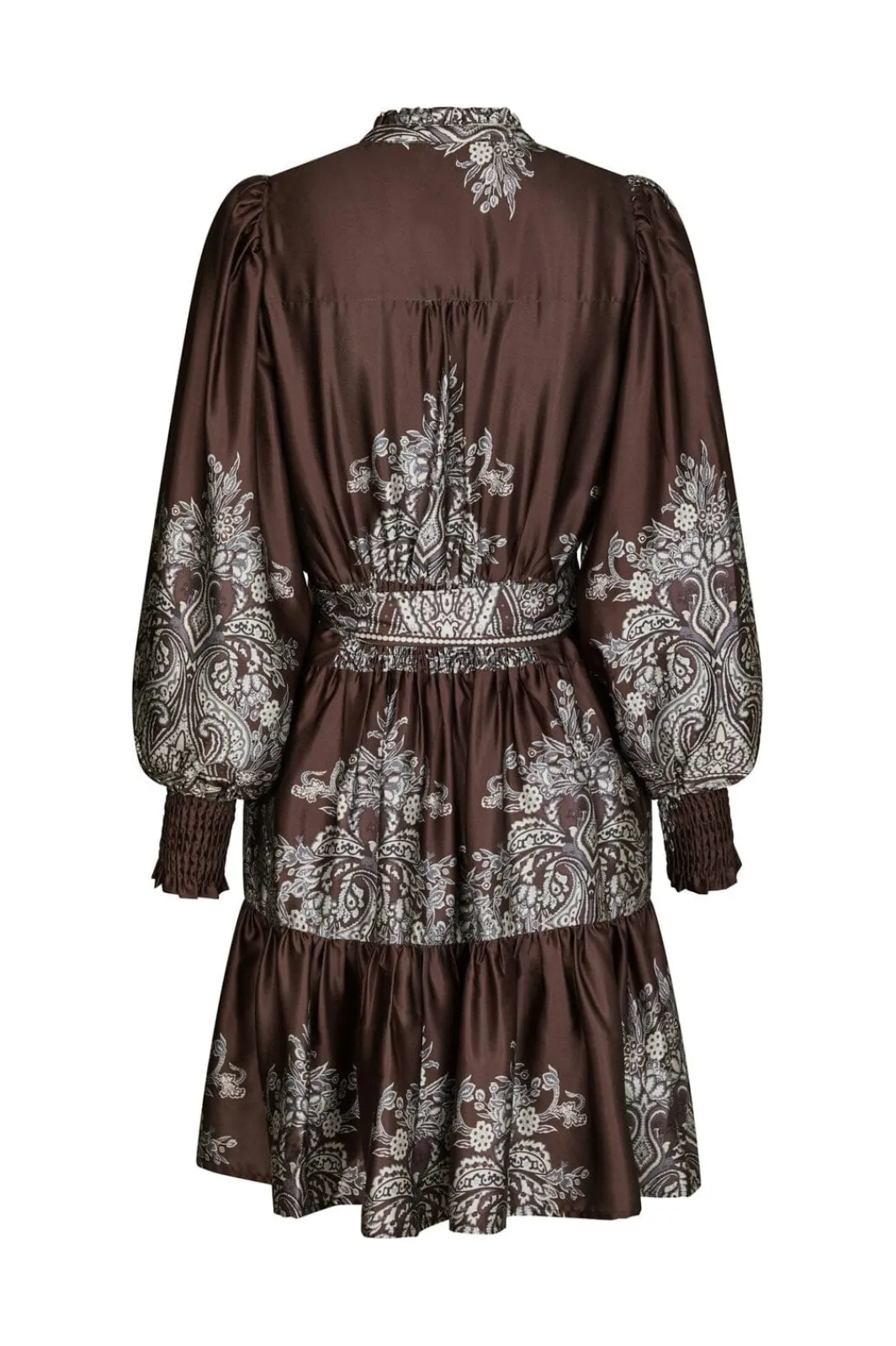 Sale Malfida Paisley Border Dress 166210 Kjoler