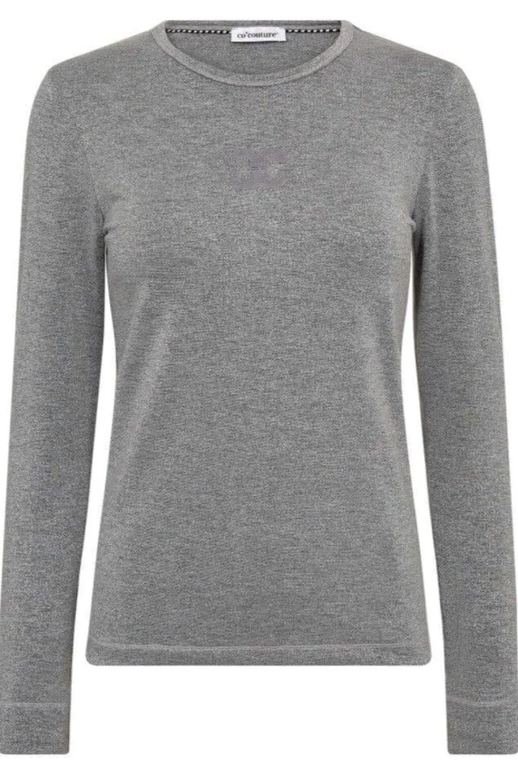Discount Mannycc Lurex Emb L/S Tee 33210 Bluser & Skjorter
