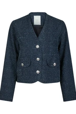 Neo Noir Overtøj & Jakker<Manua Denim Structure Jacket 164145
