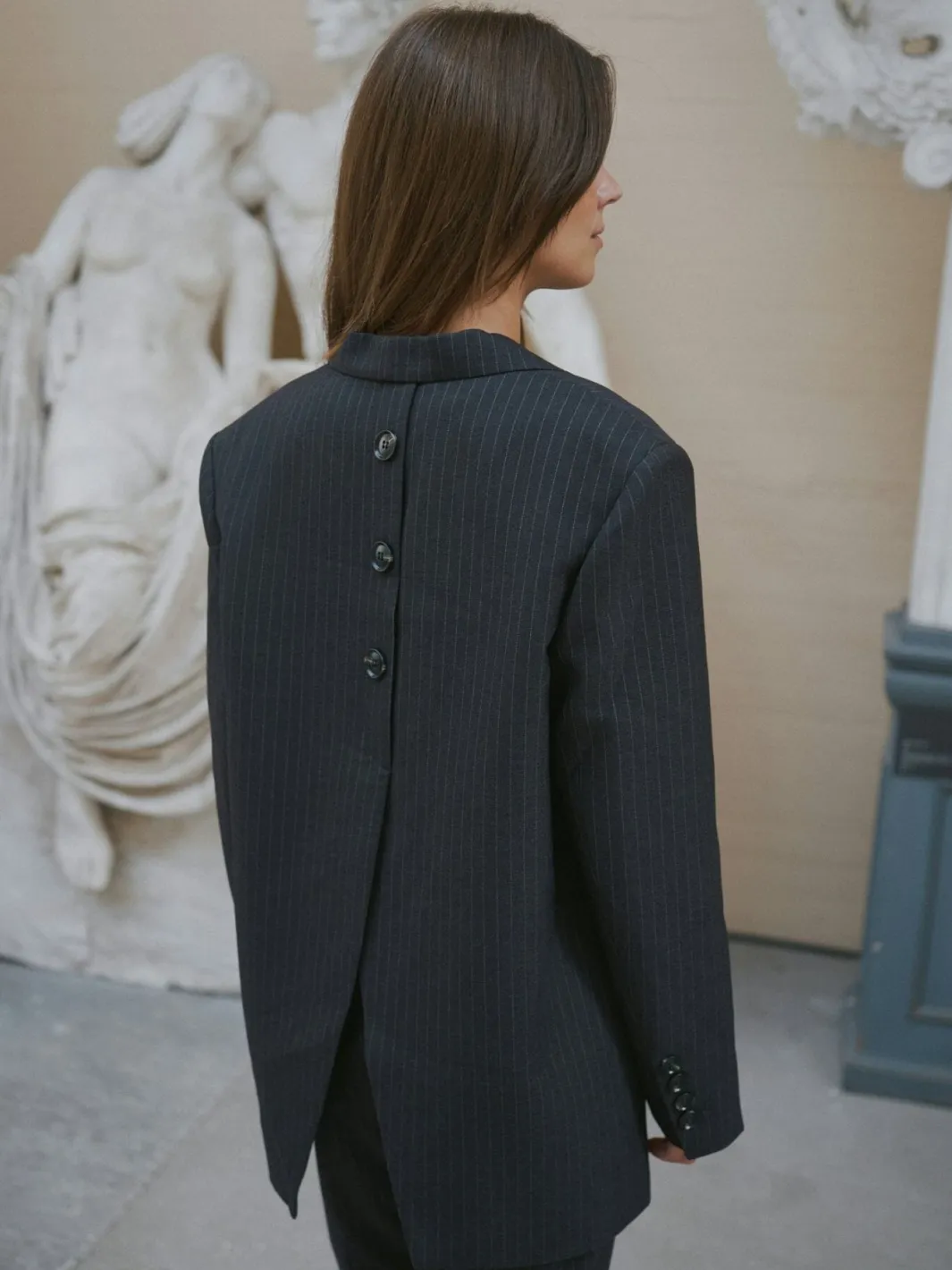 Neo Noir Blazere<Marielle Button Back Blazer 165664