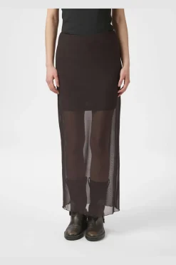 Neo Noir Sæt 🛍️|Nederdele<Marlise Mesh Skirt 166014