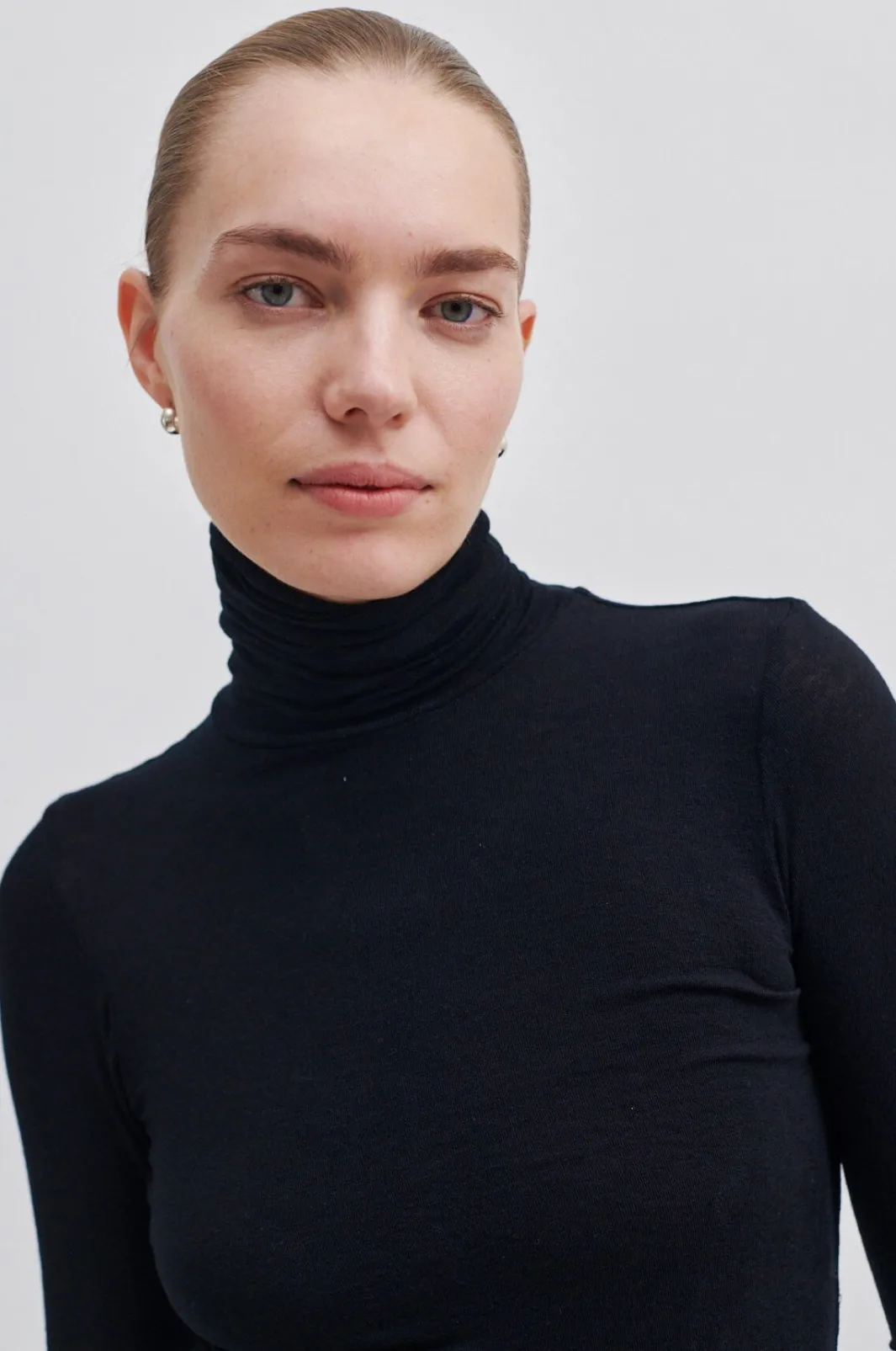 Second Female Bluser & Skjorter<Matima T-Neck Tee 55201