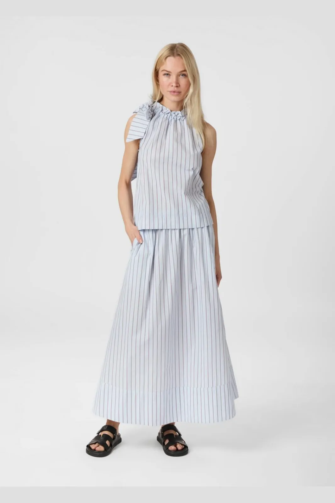 Neo Noir T-Shirts & Toppe<Maula Stripe Top 165147