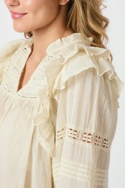 Best Mauri S Voile Blouse 164698 Bluser & Skjorter|Sæt 🛍️