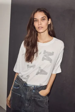 Haute L'Amitié T-Shirts & Toppe<Maxi Reverse Logo Tee HL10231