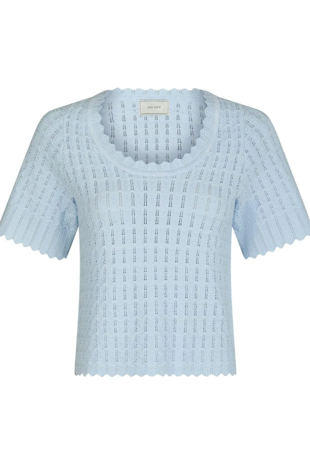 Clearance Meiko Solid Knit Blouse 164706 Bluser & Skjorter