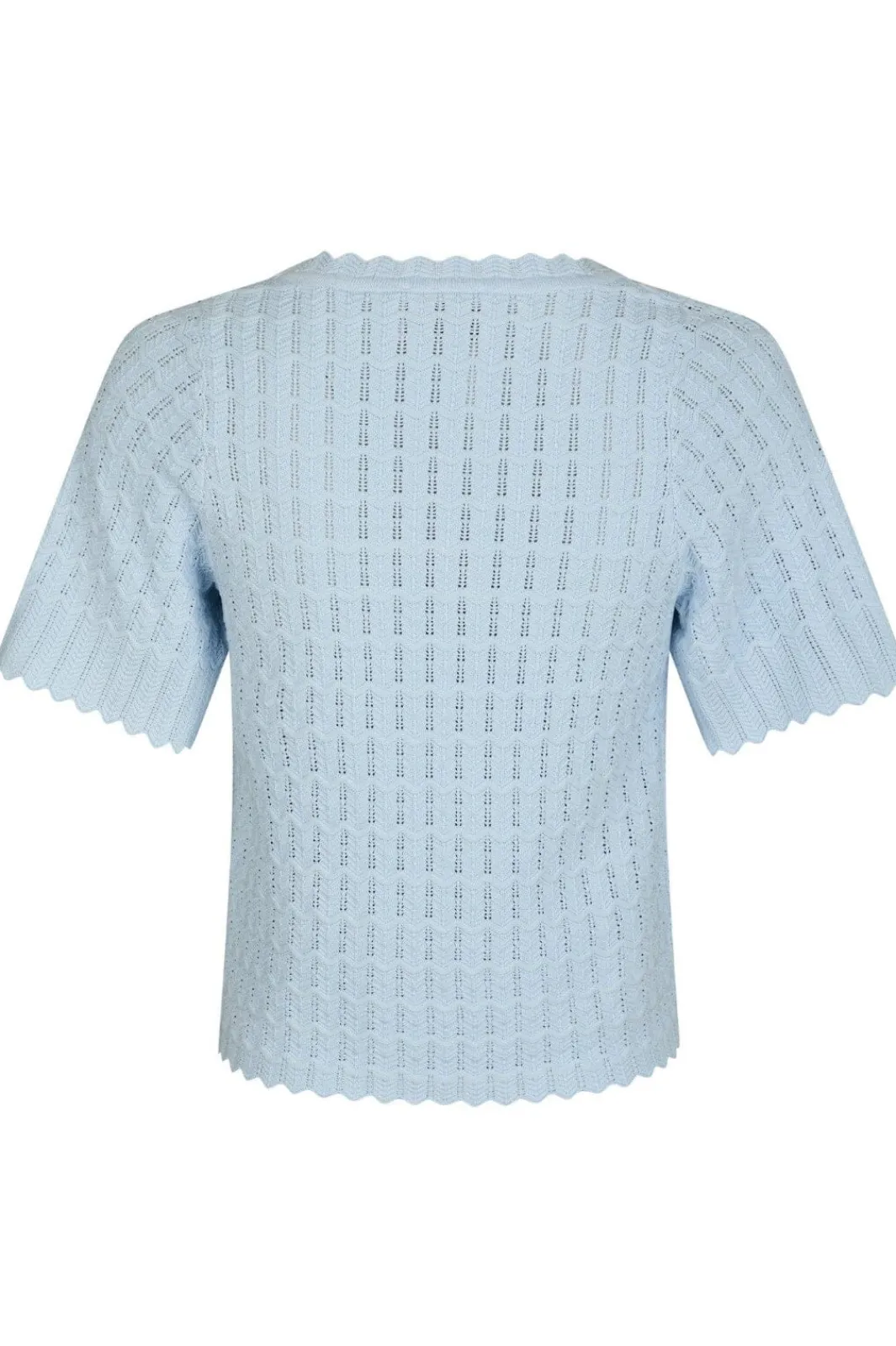 Clearance Meiko Solid Knit Blouse 164706 Bluser & Skjorter