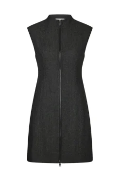 Neo Noir Kjoler|Ammevenligt Tøj<Melville Herringbone Dress 166190
