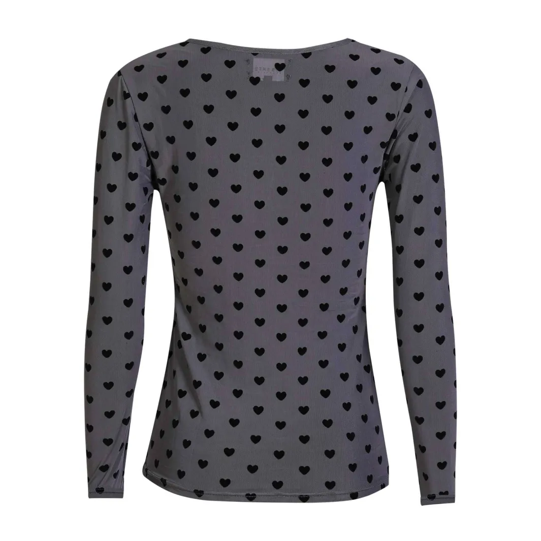 Clearance Mesh Ls Tshirt 22065 Bluser & Skjorter
