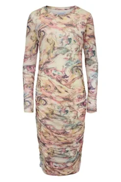 Online Mesh-Ls-Long-Dress 22219 Kjoler