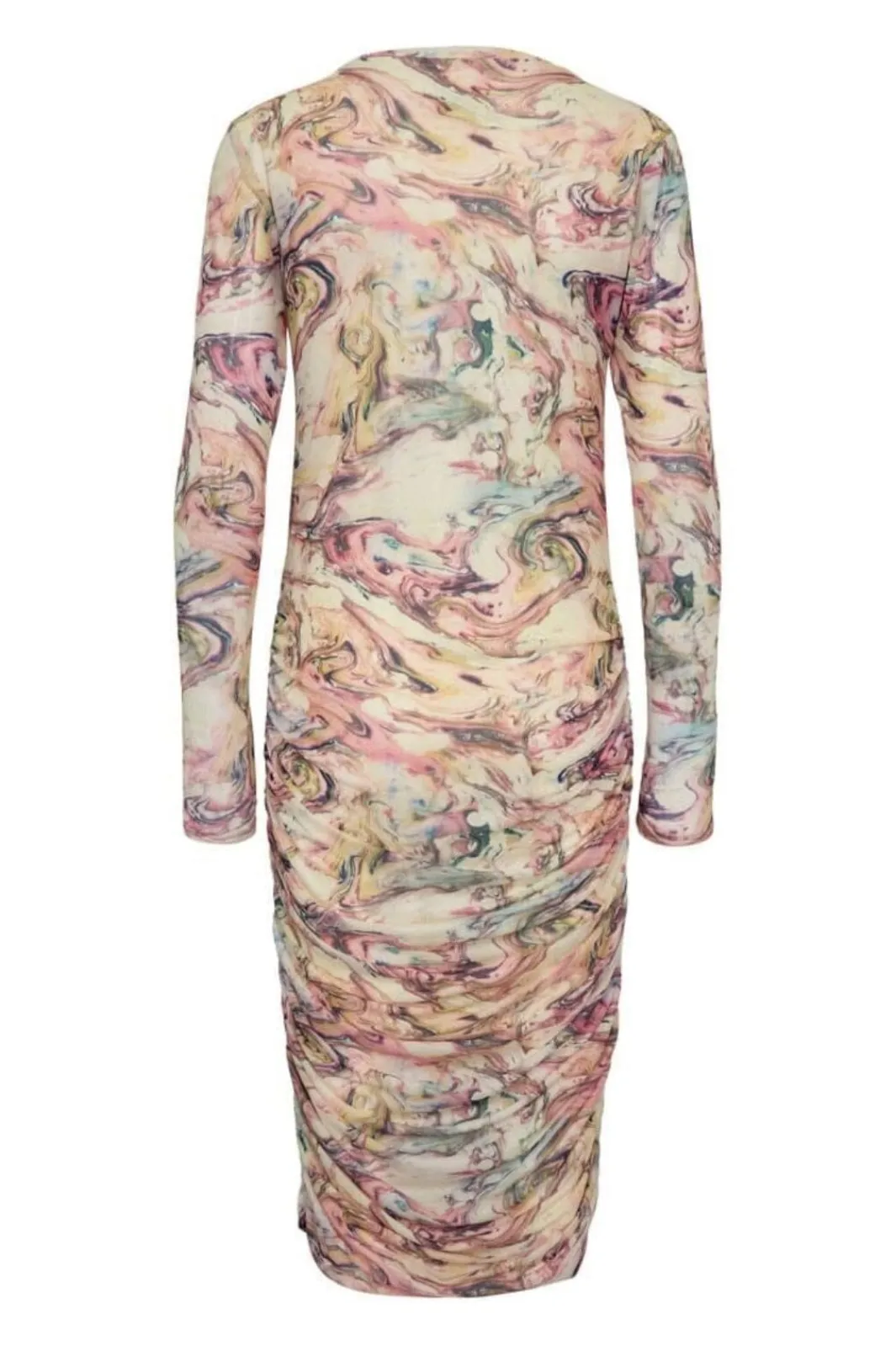 Online Mesh-Ls-Long-Dress 22219 Kjoler