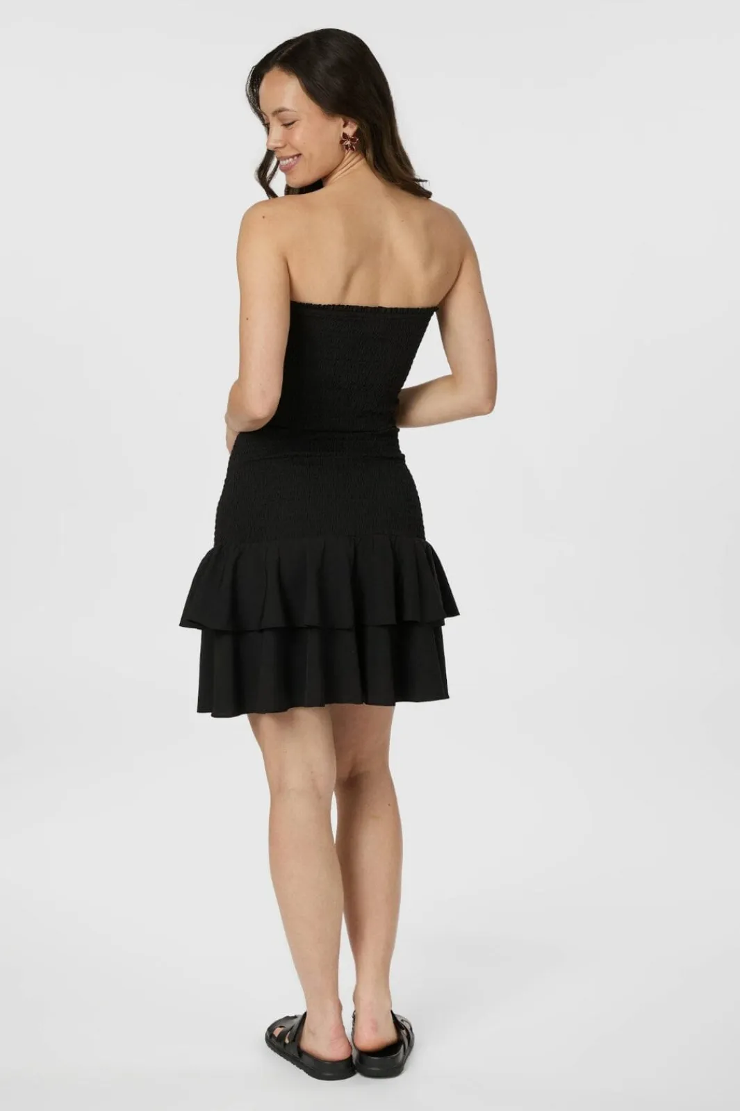 Neo Noir Kjoler<Mikka Solid Smock Dress 165497