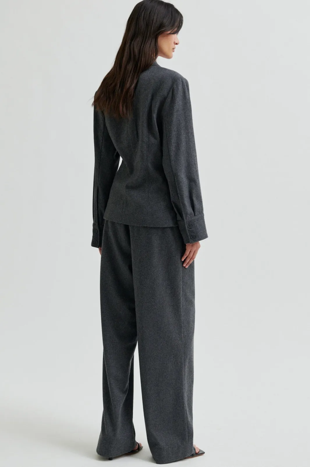 Clearance Milea Wrap Shirt 60267 Bluser & Skjorter