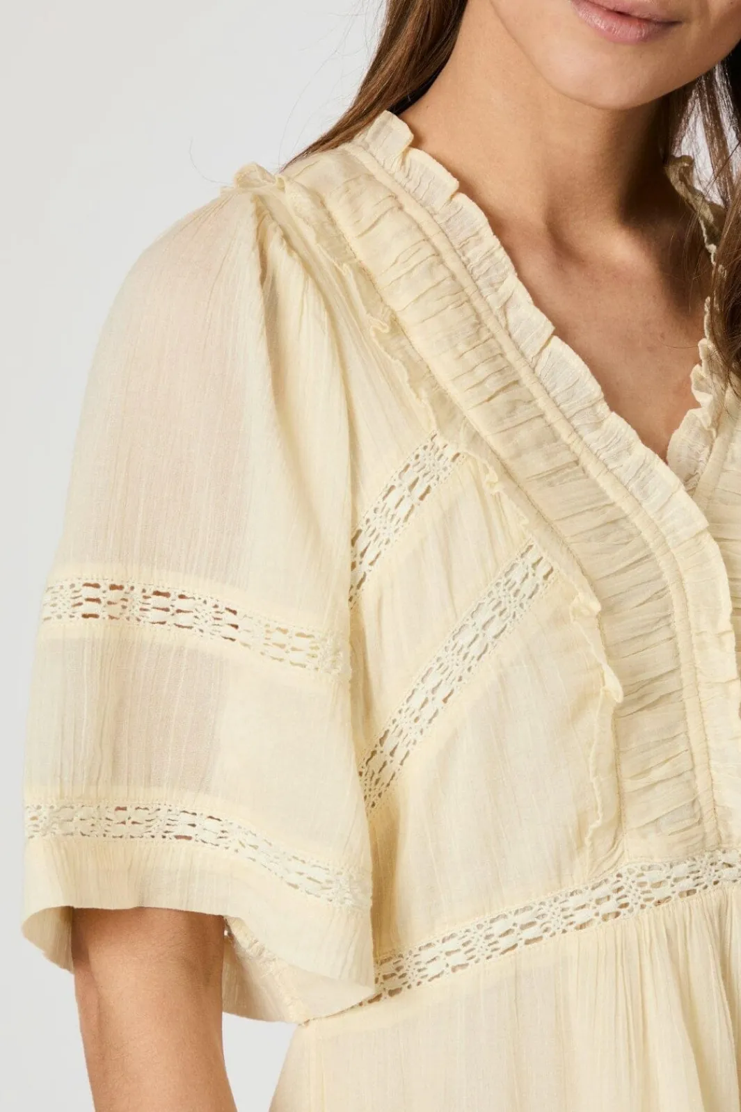 Hot Milene S Voile Dress 165528 Kjoler