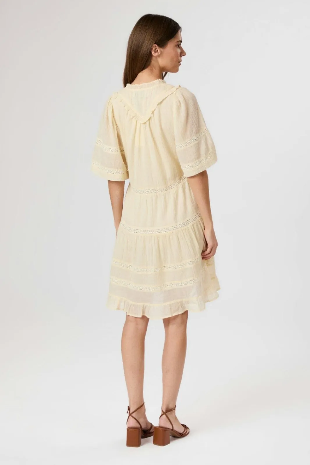 Hot Milene S Voile Dress 165528 Kjoler