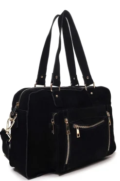 Hot Mille Suede W. Gold 75228401 Tasker & Punge