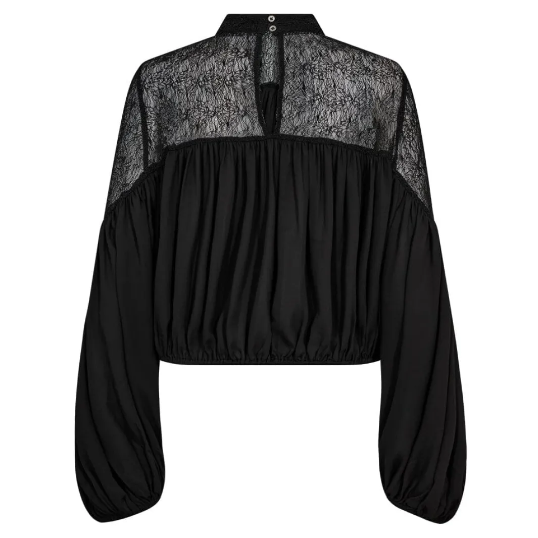 Co´Couture Bluser & Skjorter<Mingocc Mix Lace Blouse 35986