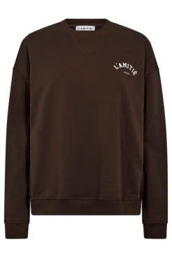 Haute L'Amitié Bluser & Skjorter|Sweatsæt & Comfy Wear<Mini Curve Logo Sweat HL10022