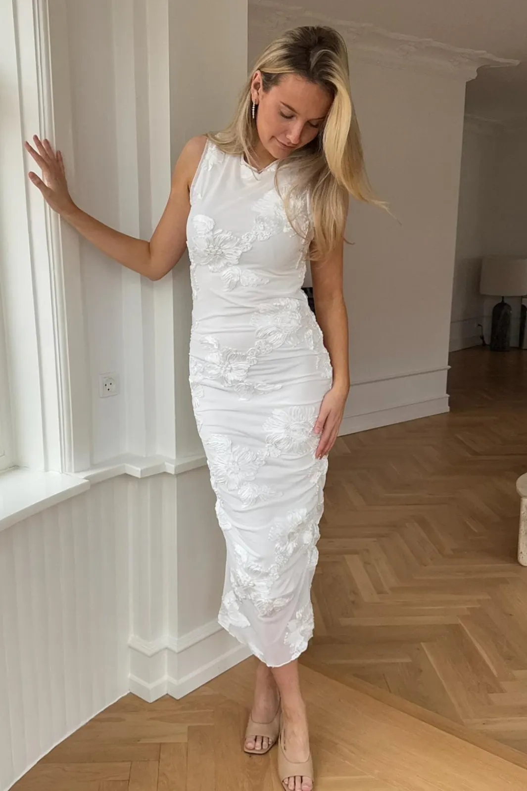 Best Miraic Mesh Dress A23766 Kjoler