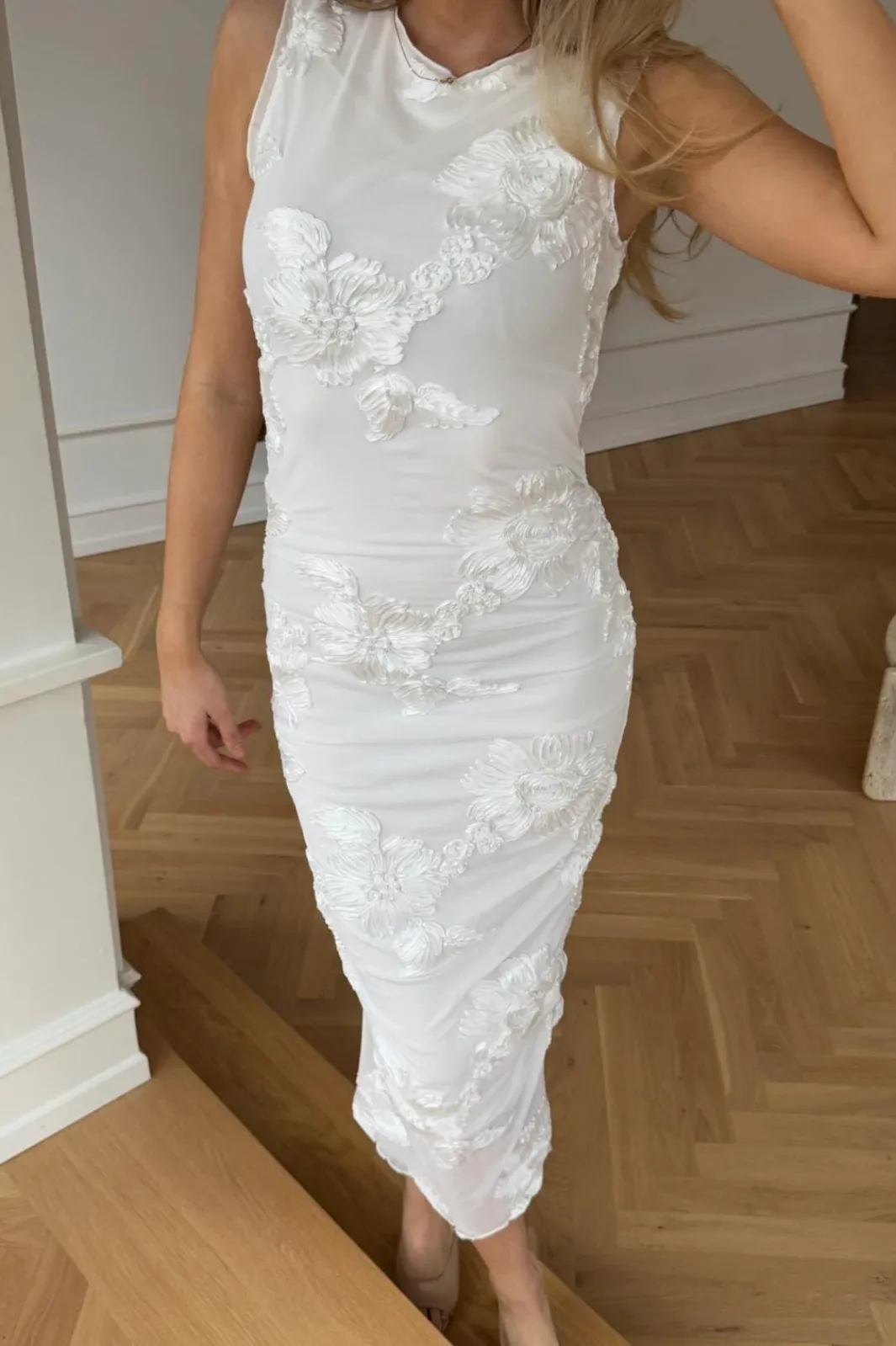 Best Miraic Mesh Dress A23766 Kjoler