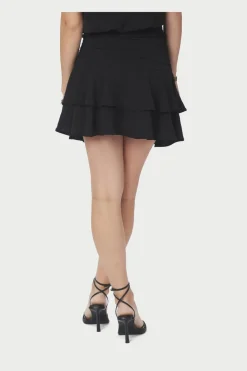 Neo Noir Nederdele<Mitra Frill Structure Skirt 167121