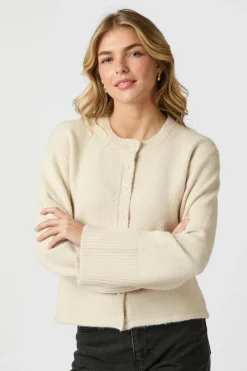 Sale Mixie Knit Cardigan 164837 Cardigans|Ammevenligt Tøj
