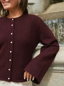 Neo Noir Cardigans|Ammevenligt Tøj<Mixie Knit Cardigan 164837