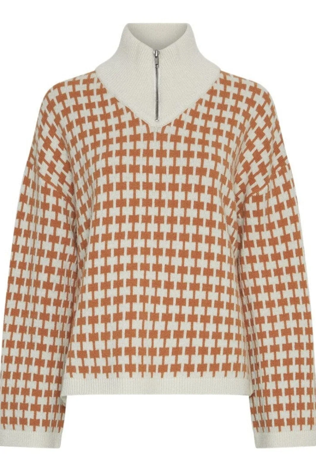 Moss Copenhagen Strik|Bluser & Skjorter<Mschamaria Zip Pullover 19172