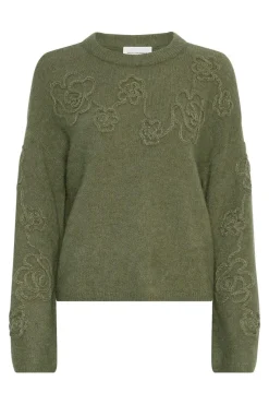 Moss Copenhagen Strik|Bluser & Skjorter<Mschmiabelle Hope Pullover Emb 19400
