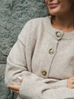 Outlet Muki Knit Cardigan 165089 Cardigans|Ammevenligt Tøj