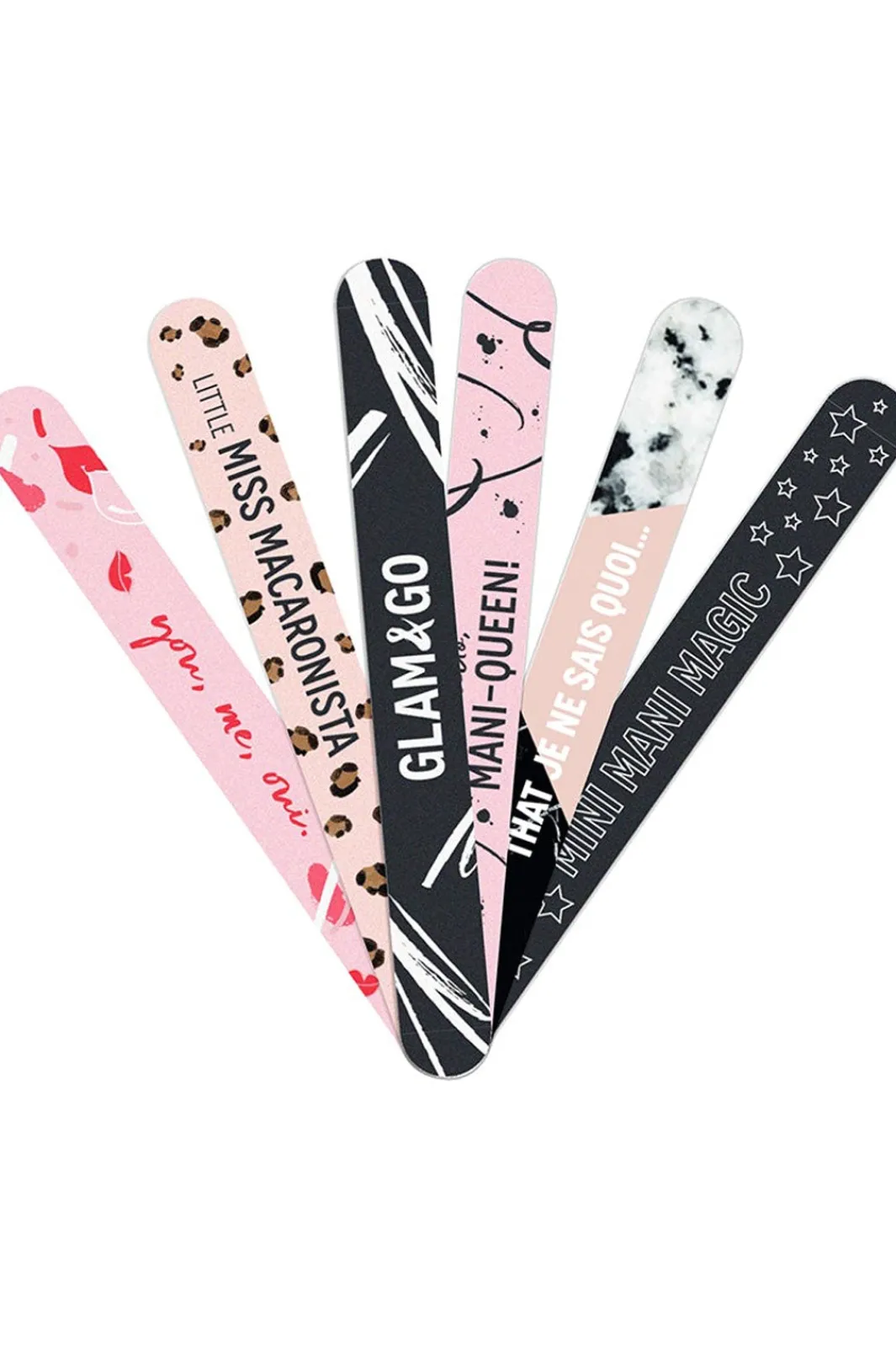 Discount Nail file, Glam&Go 6in 1 Peel Off AC002 Neglefile