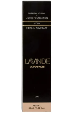 Lavinde Copenhagen Foundation<Natural Glow Liquid Foundation Ivory 206