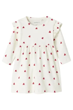 Clearance Nbfdheart Ls Dress Børn Kjoler