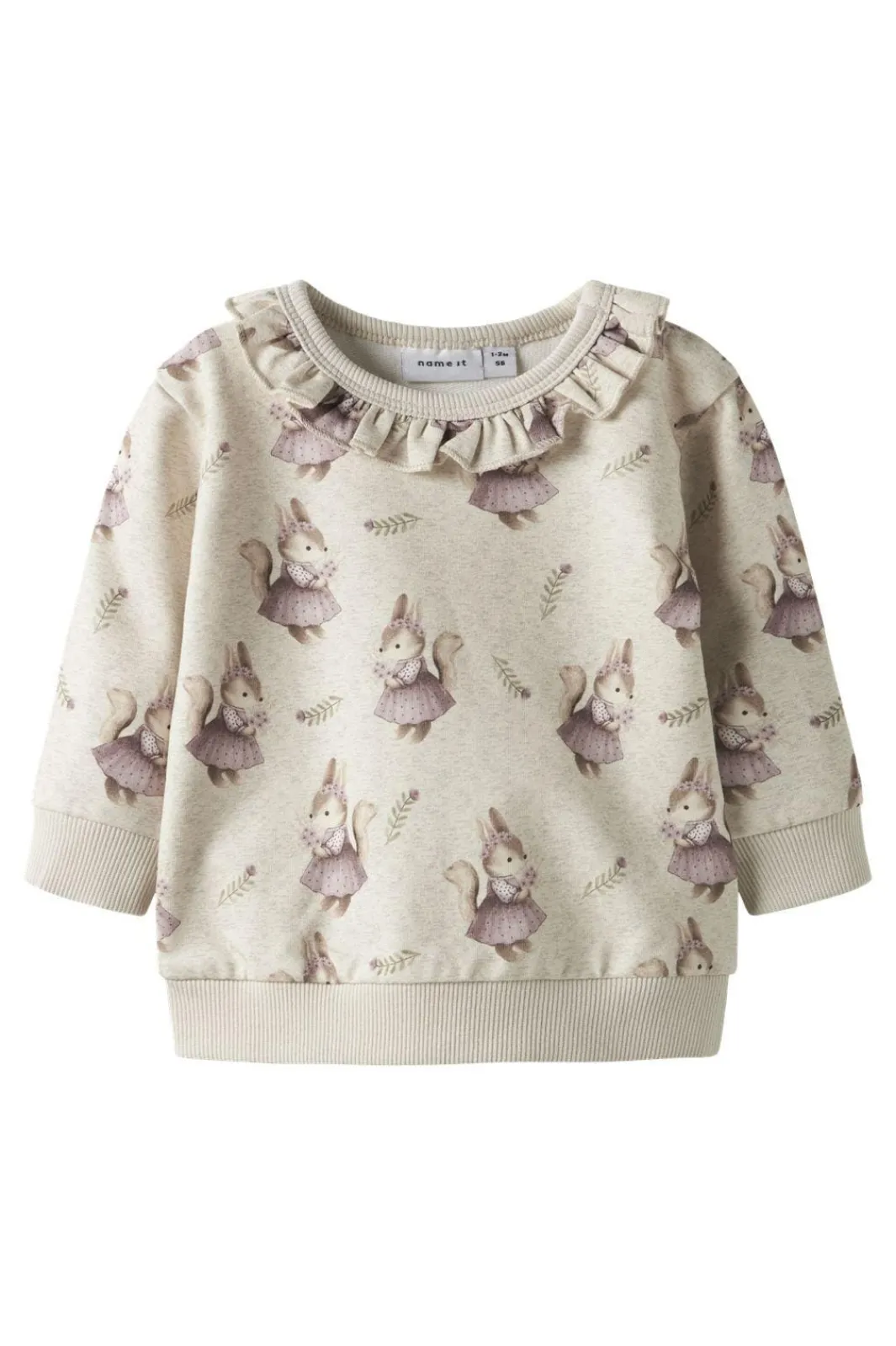 Børn Name It Joggingsæt|Bluser & Skjorter<Nbfshelly Ls Sweat