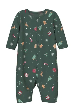 Hot Nbnvismas Ls Nightsuit Børn Nattøj & Undertøj