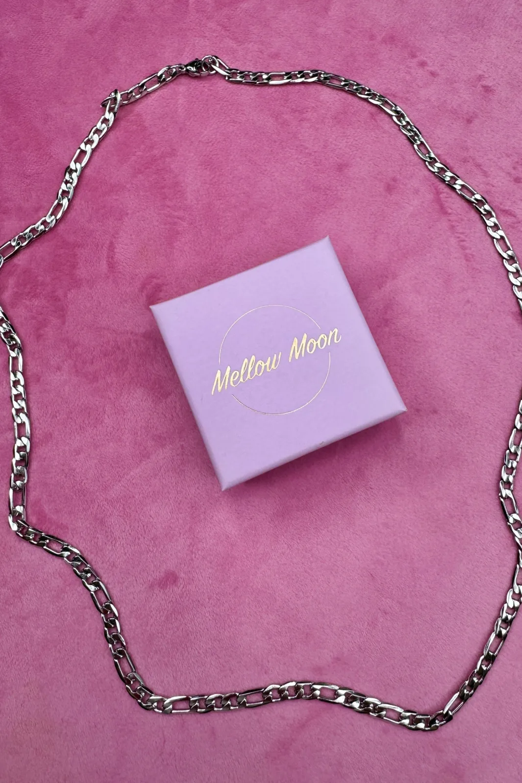 Mellow Moon Halskæder<Necklace Figaro Mesh collierfigaro4mm
