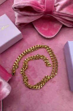 New Necklace Figaro Mesh collierfigaro4mm Halskæder