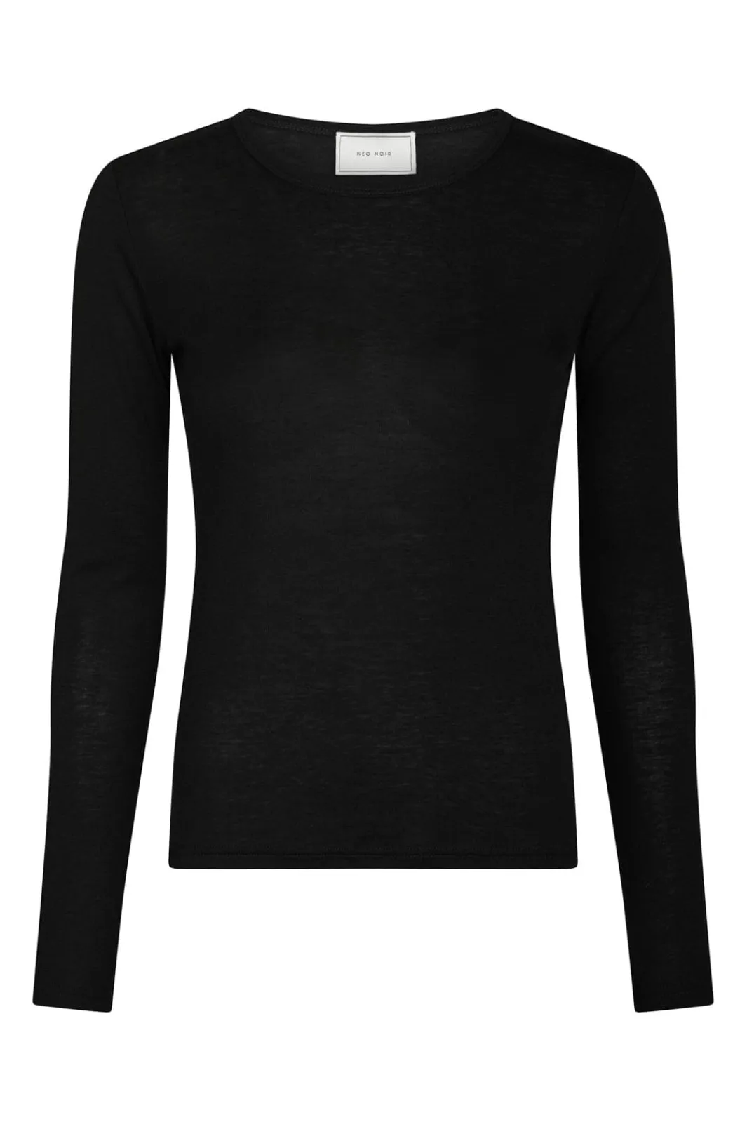 Neo Noir Bluser & Skjorter<Nella Fine Rib Blouse 167271