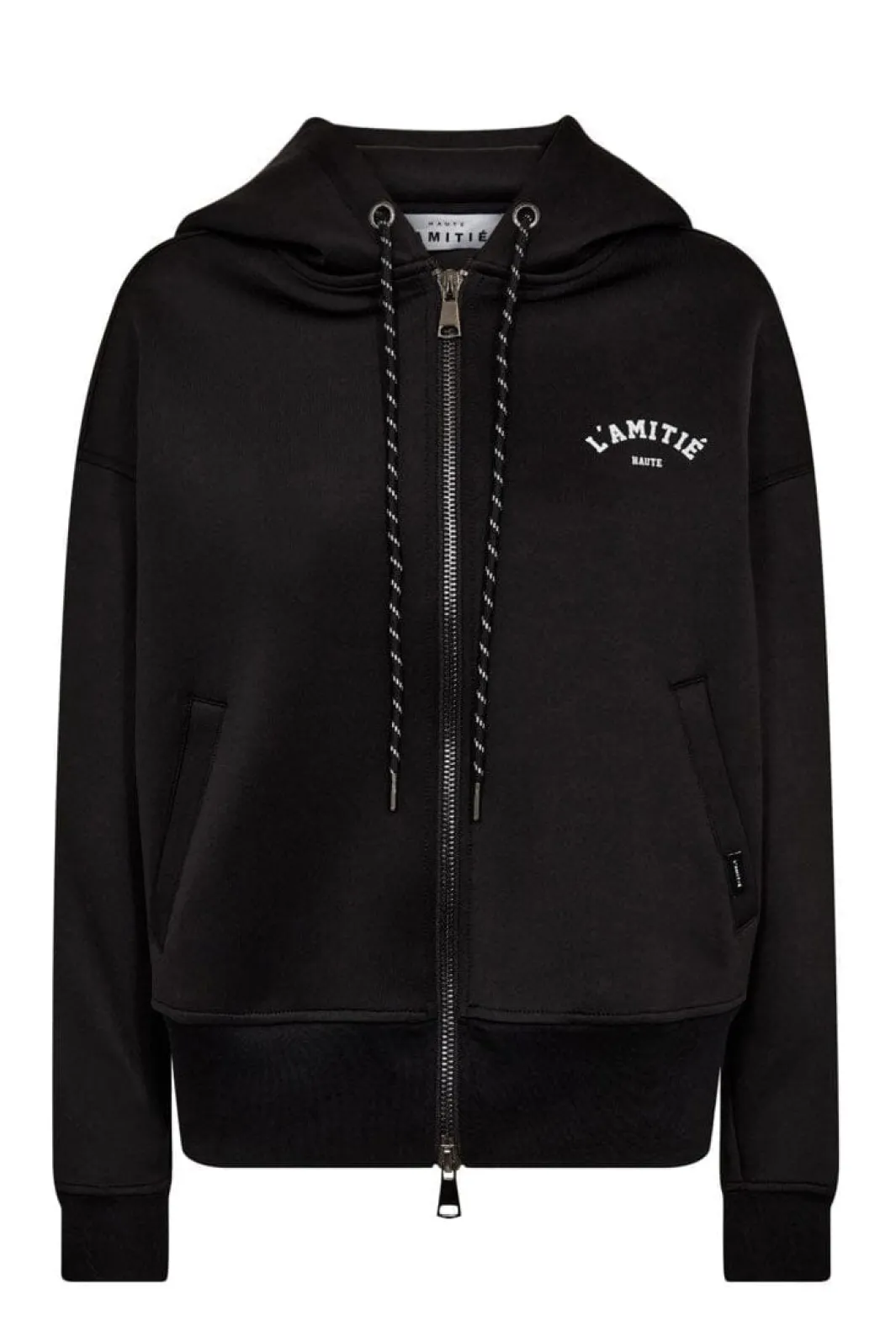 Hot Neo Crop Zip Hoodie HL10266 Sweatsæt & Comfy Wear|Bluser & Skjorter