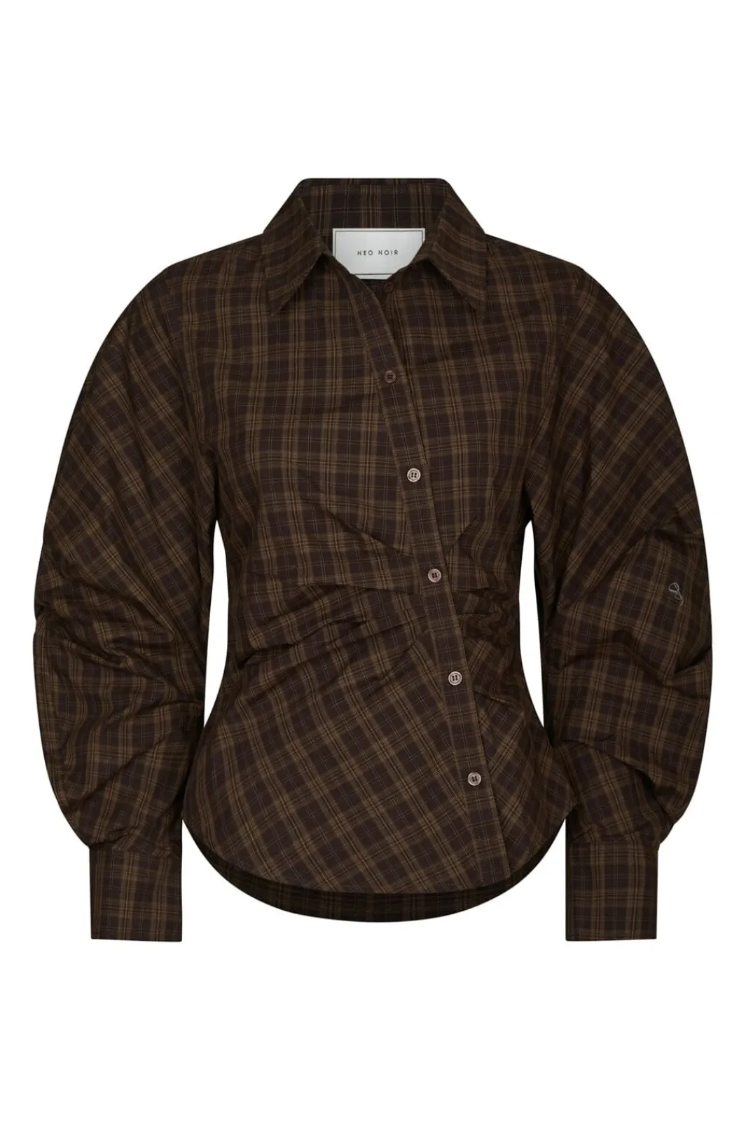 Best Neoella Check Shirt 167459 Bluser & Skjorter|Ammevenligt Tøj
