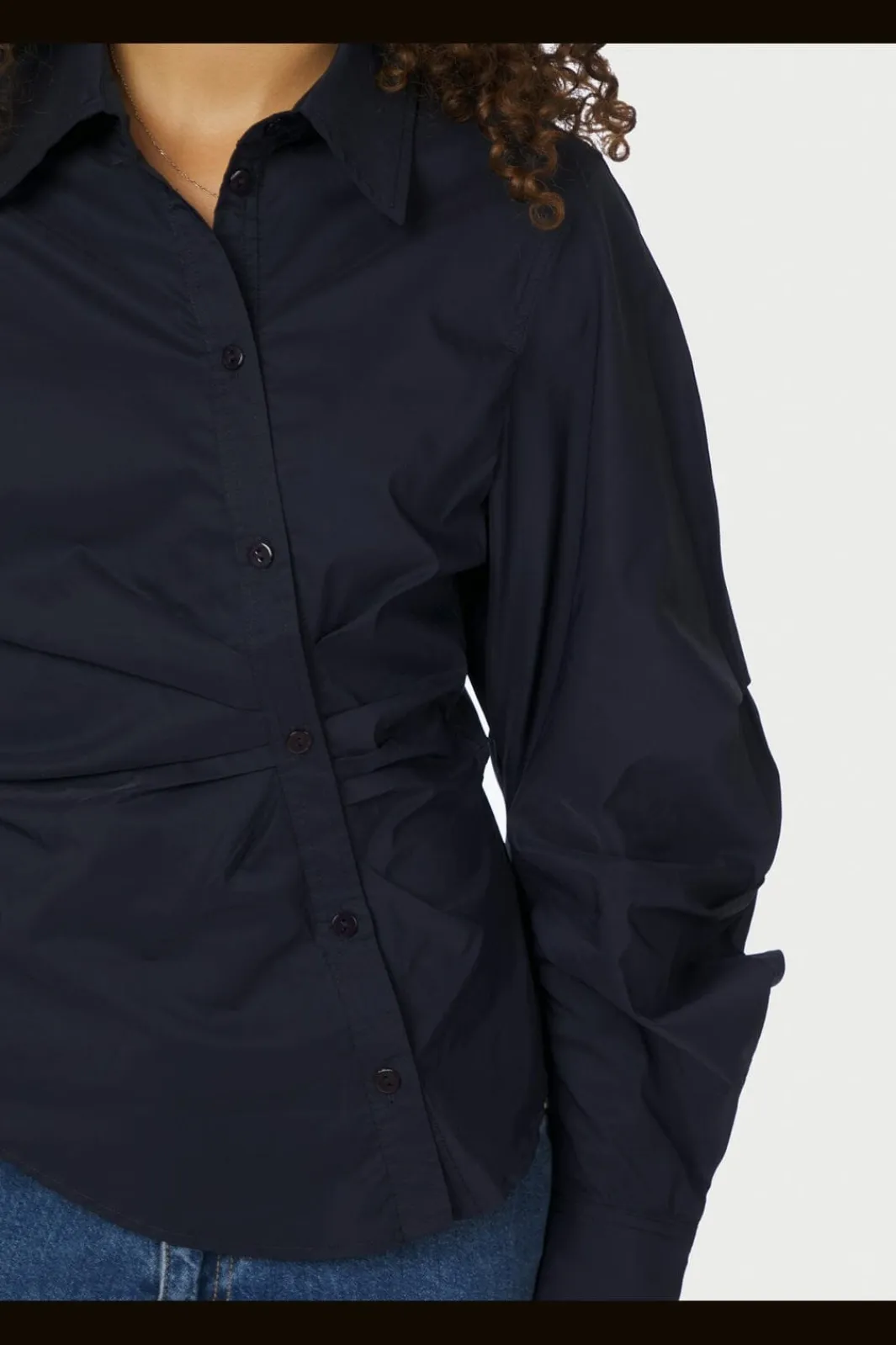 Online Neoella Solid Shirt 167252 Bluser & Skjorter|Ammevenligt Tøj