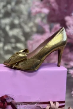Sale New Maite Gold Copenhagen Shoes|Stiletter & Pumps