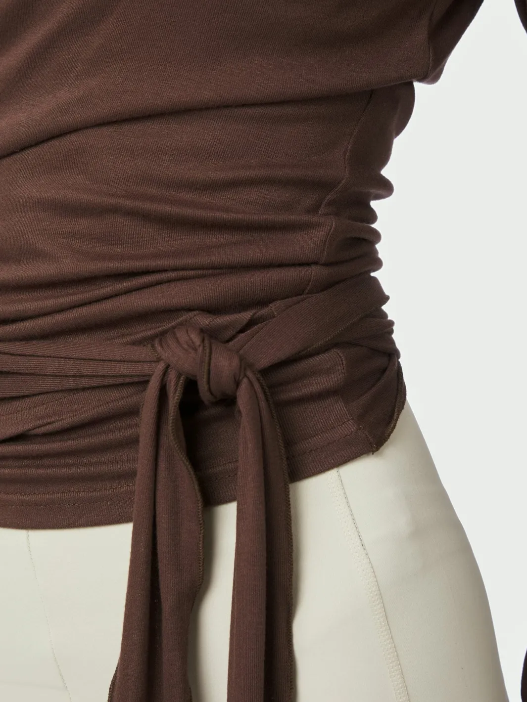 Best Nia Jersey Wrap Blouse 165501 Træningstøj|Bluser & Skjorter