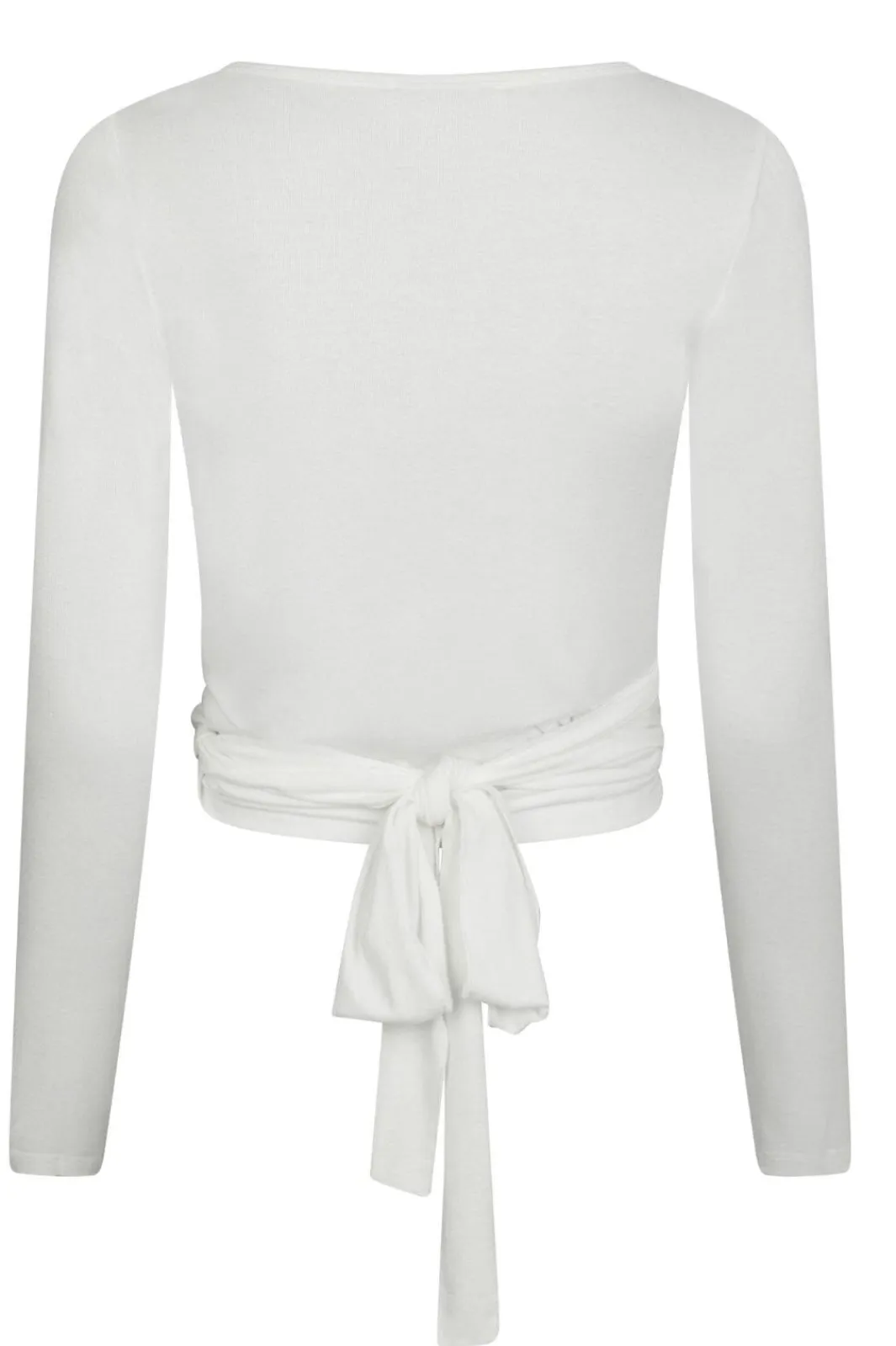 Neo Noir Bluser & Skjorter|Træningstøj<Nia Jersey Wrap Blouse 165501