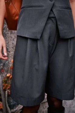 Neo Noir Shorts<Nika Structure Shorts 164538