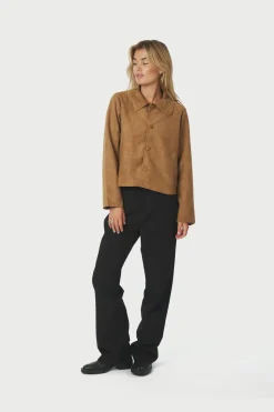 Neo Noir Overtøj & Jakker<Nilo Faux Suede Jacket 165954