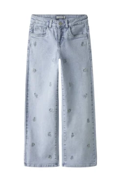 Best Nkfrose Wide Emb Jeans 2010-Fr Børn Bukser & Leggings
